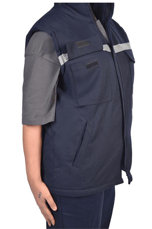 Polar İçli Gabardin Yelek Unisex